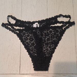 PINK Victoria's Secret Black Lace Intimates